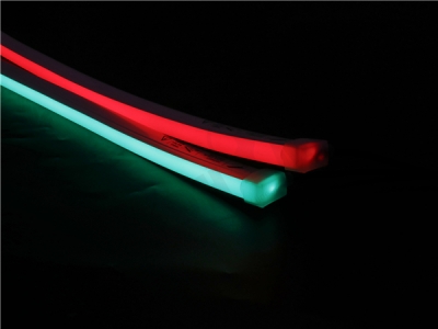 12x20mm RGBW Silicon Neon IP67  (Side view - Flat Head) 