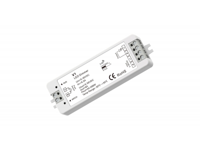 1CH*8A 5-36VDC CV Dimming Controller (Push Dim) V1