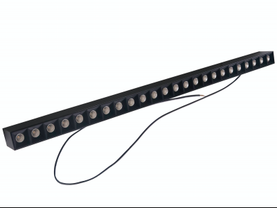 suspended 72W led linear light with anti glare spot