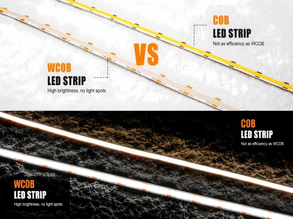 WCOB vs Regular COB LED Strip: What Are The Key Differences?